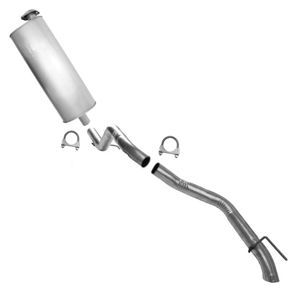 Exhaust System Flange Muffler Tail Pipe For Jeep Grand Cherokee 2005 2009 2010