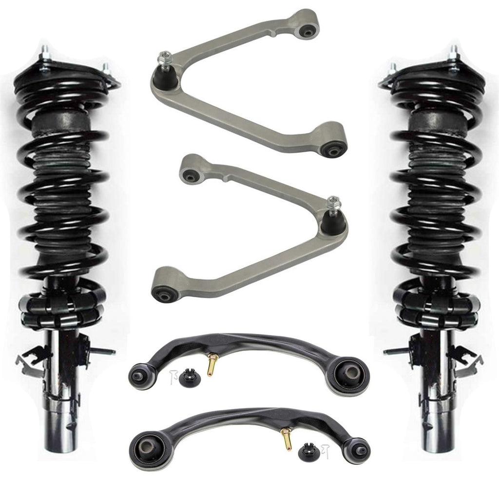 Frt Coil Spring Strut Control Arms For Infiniti G35X 4Door Automatic 2004-2006