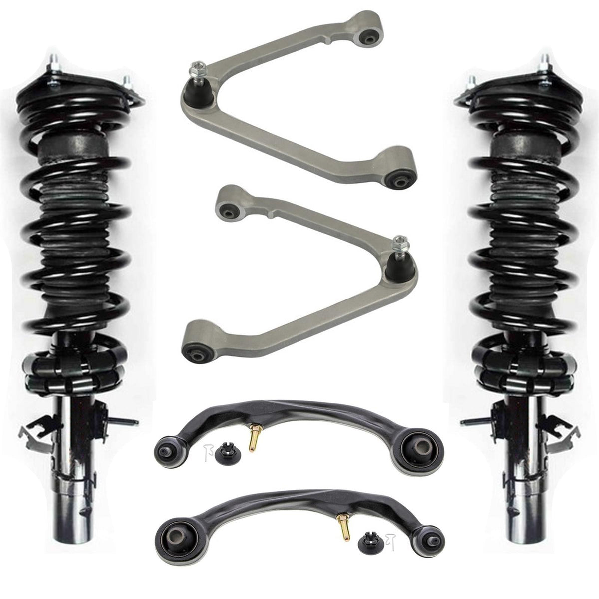 Frt Coil Spring Strut Control Arms For Infiniti G35X 4Door Automatic 2004-2006