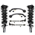 Front Struts Arms & Tie Rods For G35X 4DR All Wheel Drive Automatic Trans 04-06