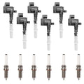 Ignition Coil & Iridium Spark Plugs For Mercedes Benz E350 3.5L Flex 2012-2016