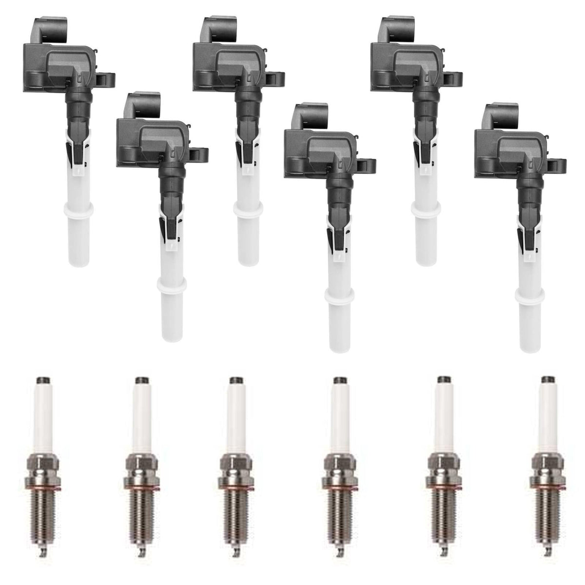 Ignition Coil & Iridium Spark Plugs For Mercedes Benz E350 3.5L Flex 2012-2016
