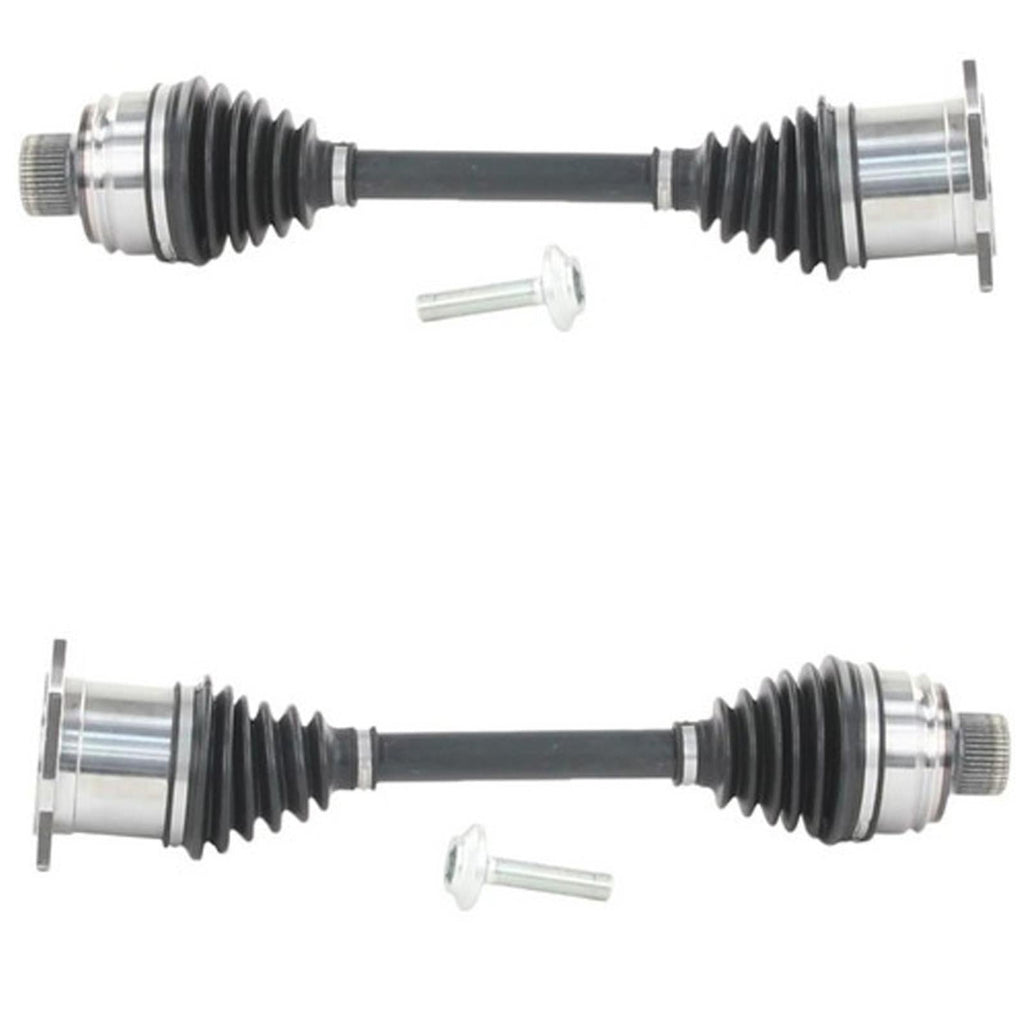 Left and Right CV Drive Axle Shafts for Audi Q5 2.0L Turbocharged 2010 2011 2012