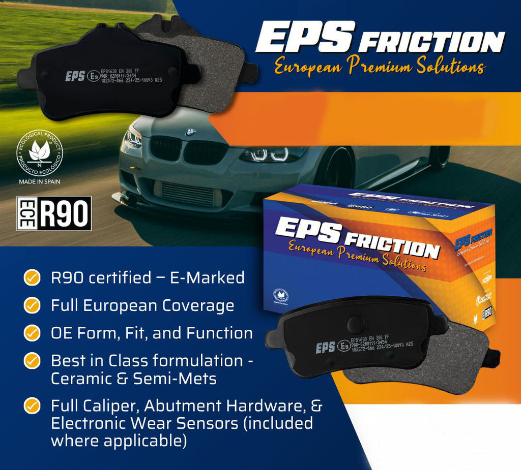 F GEO Coated Rotors & Ceramic Brake Pads for Mini Cooper John Cooper Works 09-14