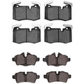 Front and Rear Ceramic Brake Pads for Mini Cooper John Cooper Works 2009-2014