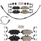 AME Front Rear Disc Brake Pads Sensors For Mini Cooper 2014 2015 2016 2024 1.5L
