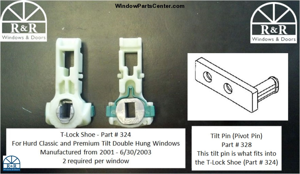 324 T-Lock Shoe Classic & Premium Tilt