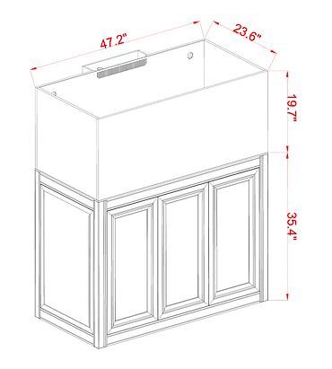 NUVO EXT 75 Gallon External Overflow Complete Reef Aquarium System - Innovative Marine
