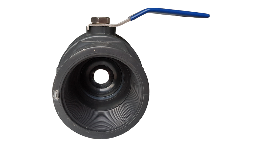 PP 2" BSPF Stopcock with Stainless Steel Ball Valve and Handle