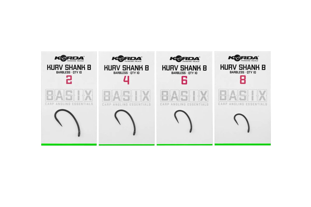 Korda Basix Kurk Shank Hooks