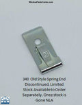 340 - Jamb Liner Spring End Clip Metal Pack Of 4 Old Style Balance