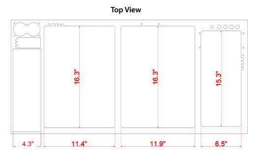 NUVO EXT 75 Gallon External Overflow Complete Reef Aquarium System - Innovative Marine