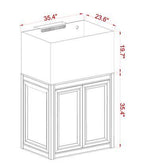 NUVO EXT 75 Gallon External Overflow Complete Reef Aquarium System - Innovative Marine