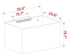 NUVO EXT 75 Gallon External Overflow Complete Reef Aquarium System - Innovative Marine