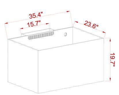 NUVO EXT 75 Gallon External Overflow Complete Reef Aquarium System - Innovative Marine