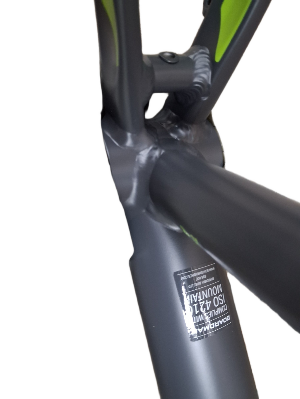 Boardman Hybrid Pro 2017 700C Bike Frame Only - Dark grey Pantone - 45cm