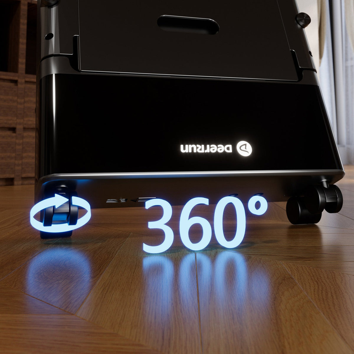 DeerRun Z20 Foldable Walking Pad Treadmill – Ultra Compact with LED Display