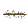 Yamamoto Fuzzy Senko 5" fishing lure with a soft, ribbed body and multiple thin, flexible appendages designed to imitate natural prey in freshwater fishing.