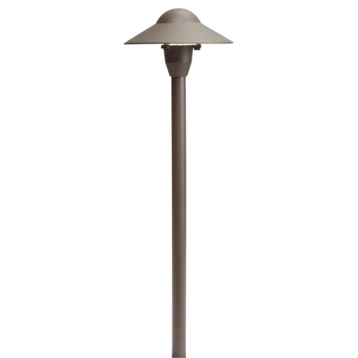 Kichler Path Light 21 in. 1-Light, Textured Architectural Bronze