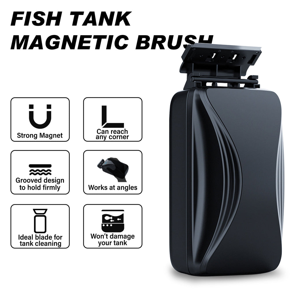 Fish Tank Magnetic Brush and Scraper (Large)
