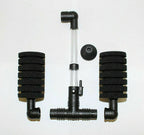4 PCS Bio Sponge Filter Betta Fry Shrimp Double Head