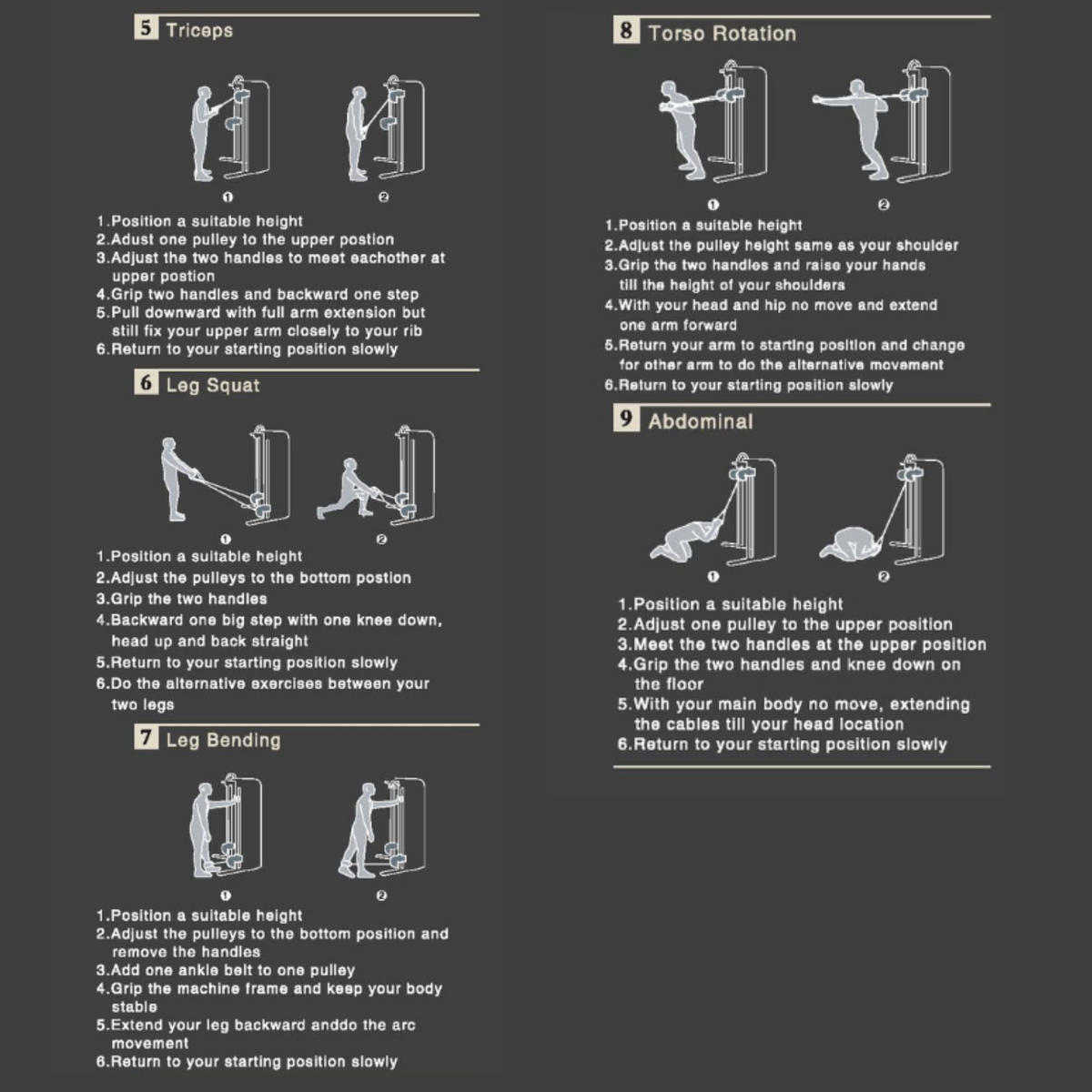 RMC Cable Functional Trainer 154kg Stack - Pin Loaded - VOLTZ Series