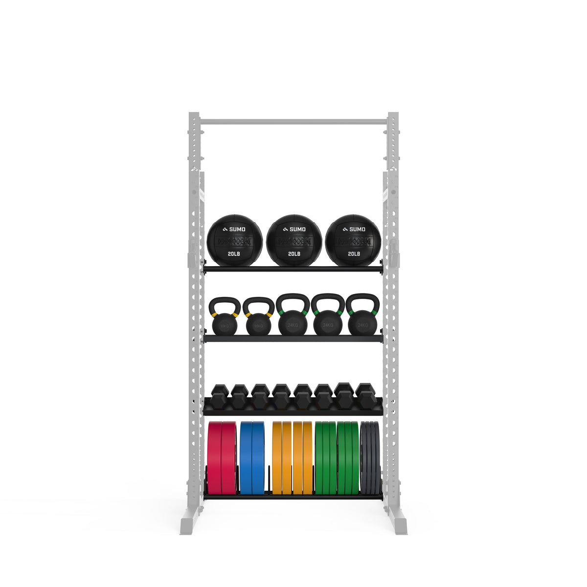 Custom In Rack Storage - 1 to 5 Shelf Builder