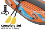 3 Person Inflatable Boat Set Kondor Elite 3000