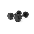3kg Black Hex Dumbbell Pair