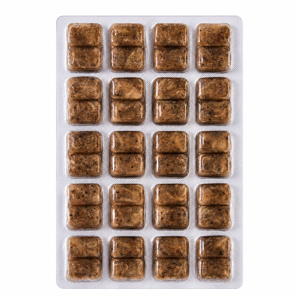 Aquacadabra Frozen Mysis Fish Food 100g Blister Packs Natural Seahorse Aquarium