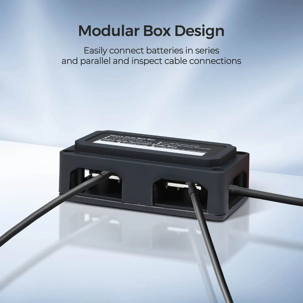 100A/300A  Red/Black Busbar
