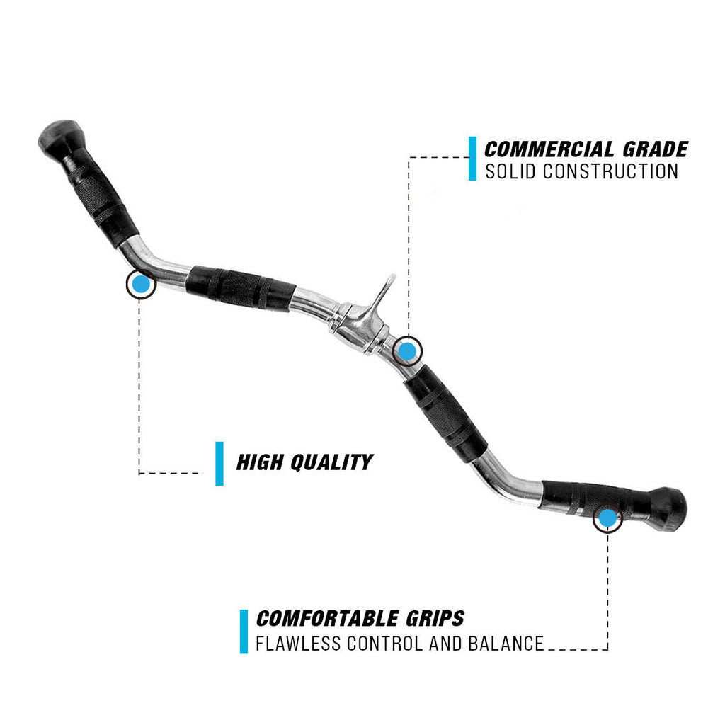 2000 28" Curl Bar Rotating Handle