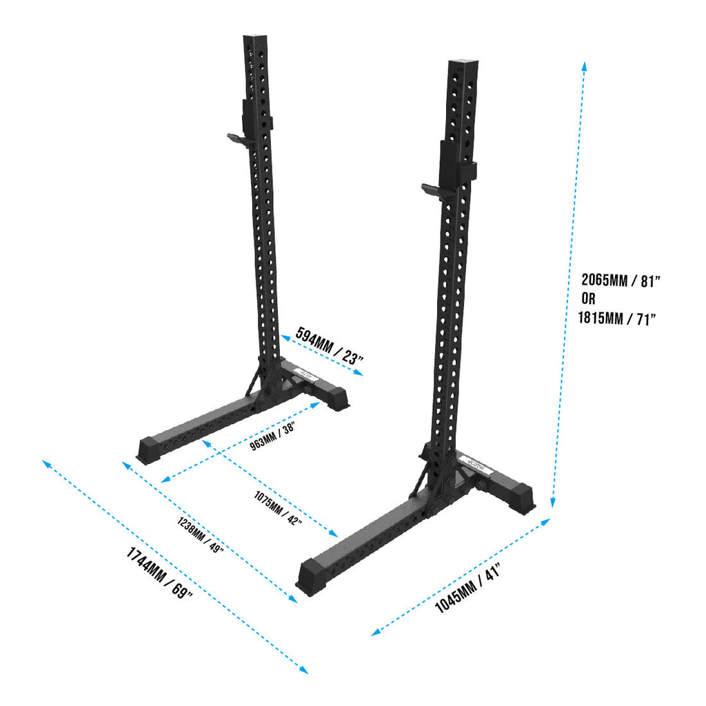 RX3 Division Squat Rack