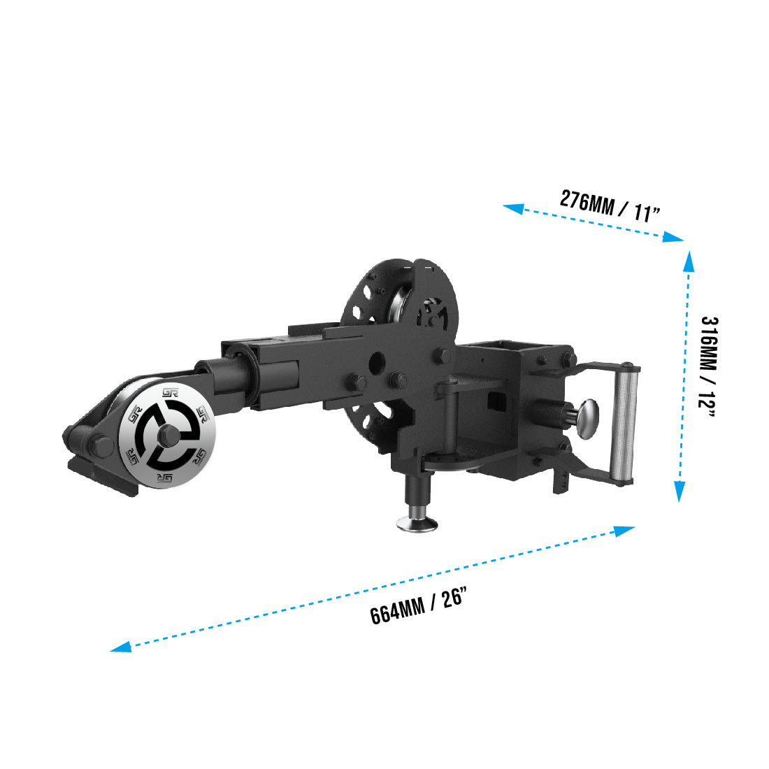 RX3 Tornado Pivot Arms 2.0 with Rollers