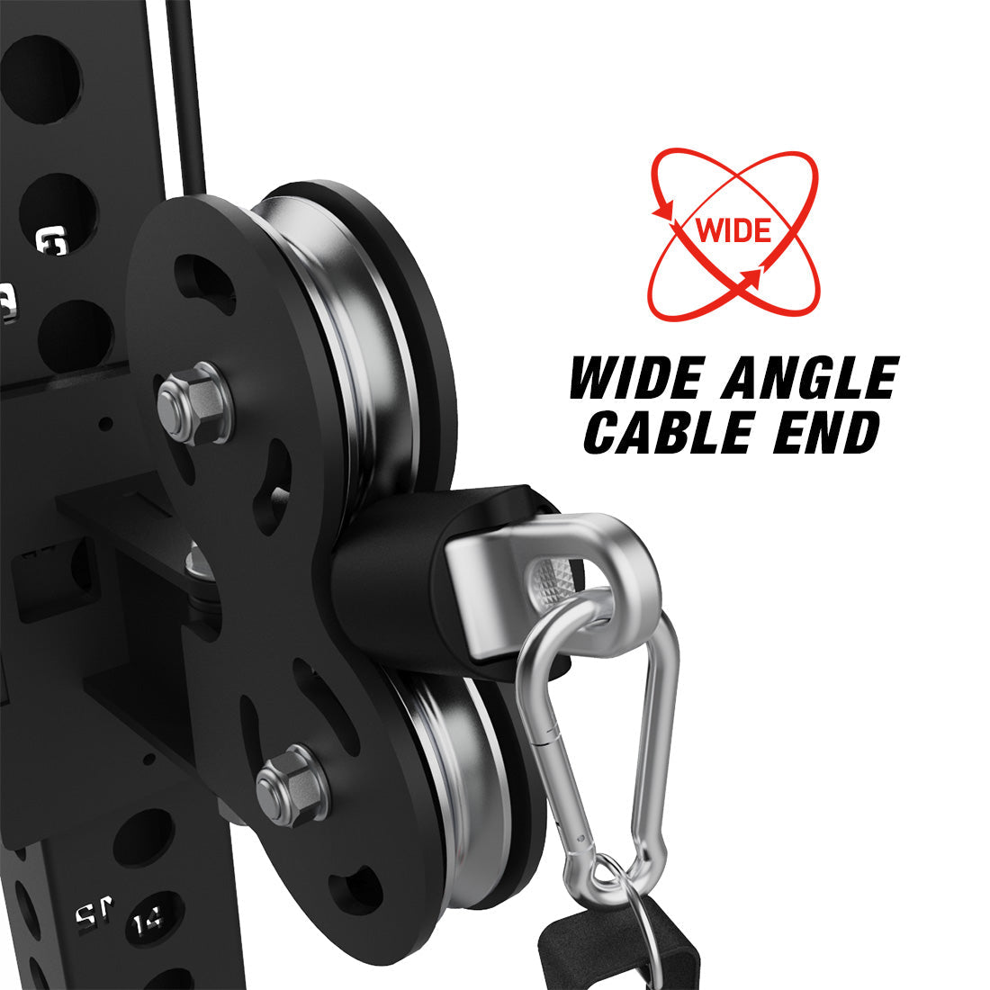Builder® Side-Stack Functional Trainer including aluminum pulleys