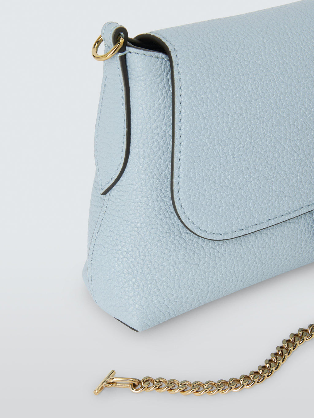 Mulberry Eliza Mini Leather Chain Women's Shoulder Leather Bag - Poplin Blue