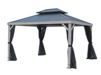 Yosemite 10x12 double steel roof