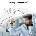 Salfboy Bulk Safety Glasses for Men Women, Clear - color: 100 Mix