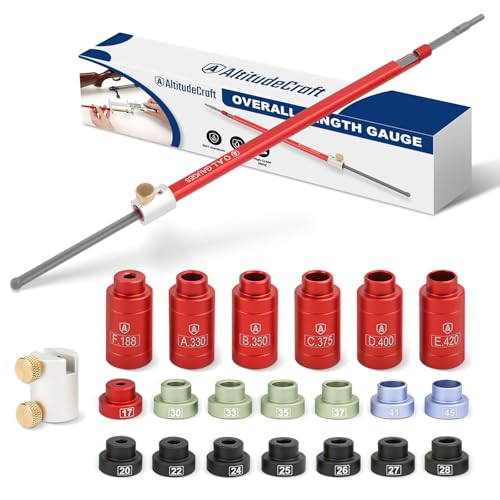 Bullet and Headspace Gauge Comparator Kit and AltitudeCraft C1000 Overall Length Gauge