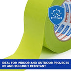 ADHES Green Delicate Surface Washi Masking Tape Painter Tape 1Inch - size: 24mm x 50m