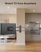 FORGING MOUNT Corner TV Wall Mount Full Motion TV Mount for 17-50 inch TVs - size: Fits 17-50'' TVs