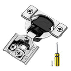 Ravinte 3/4 Inch Overlay Soft Close Hinge Kitchen Cabinet Hinges 50 Pack - size: 3/4 inch Overlay