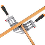 HOIGON 2 Pack Double Handle Corner Clamp, 90 Degree Right Angle Corner Clamp with Adjustable Swing Jaw Aluminum Alloy for Woodworking, Welding, Framing - size: 2 PCS