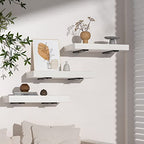 Starunder 8 Inch Floating Shelf Brackets,8 Pack L‑Shape Shelf Supports - size: 8 Inch