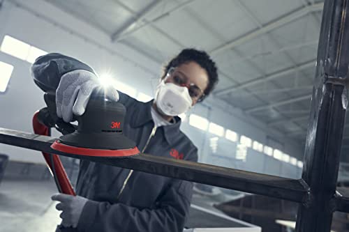 3M Xtract Pneumatic Random Orbital Sander, 88941, 5 in, Central Vacuum - size: 5 in, 3/32 in Orbit, style: Central Vacuum