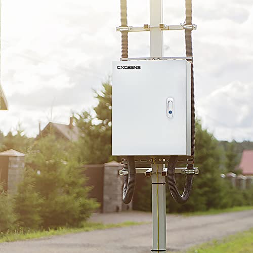 Electrical Junction Box 24x20x8, NEMA 4X IP66 Steel Enclosure Box - size: 24 x 20 x 8''