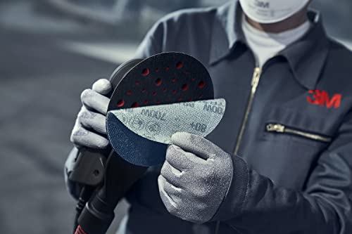 3M Xtract Pneumatic Random Orbital Sander, 88958, 6 in - size: 6 in, 3/16 in Orbit, style: Self-Generated Vacuum