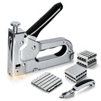 Heavy Duty Staple Gun, 3-in-1 Adjustable Stapler with Remover and Staples