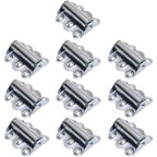 Litepak Screen Door Hinge Professional Grade Hardware Self-Closing Easy Install (10 Pack, Zinc Plated) - color: Zinc Plated, size: 10 Pack