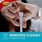 Command Medium White Bath Hooks, 2 Hooks, 4 Strips - color: White, size: Medium, style: 2 Hooks